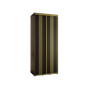 Armoire Davos 6 a portes coulissantes H. 235,2 x L. 100 x P. 45 2 portes