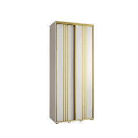 Armoire Davos 6 a portes coulissantes H. 235,2 x L. 100 x P. 60 2 portes