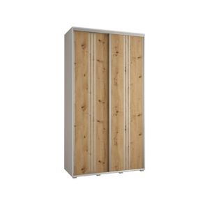 Armoire Davos 6 a portes coulissantes H. 235,2 x L. 130 x P. 45 2 portes