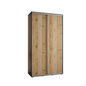 Armoire Davos 6 a portes coulissantes H. 235,2 x L. 130 x P. 60 2 portes