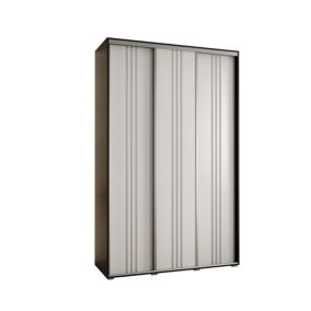 Armoire Davos 6 a portes coulissantes H. 235,2 x L. 150 x P. 45 3 portes