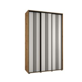 Armoire Davos 6 a portes coulissantes H. 235,2 x L. 150 x P. 60 3 portes