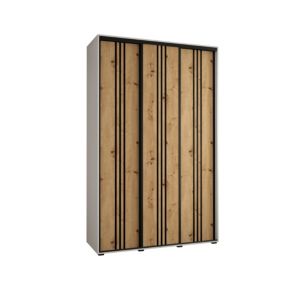 Armoire Davos 6 a portes coulissantes H. 235,2 x L. 150 x P. 60 3 portes