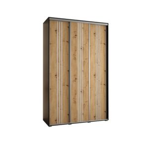 Armoire Davos 6 a portes coulissantes H. 235,2 x L. 160 x P. 45 3 portes