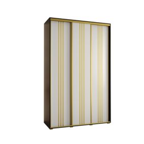 Armoire Davos 6 a portes coulissantes H. 235,2 x L. 160 x P. 45 3 portes