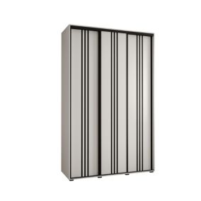 Armoire Davos 6 a portes coulissantes H. 235,2 x L. 160 x P. 60 3 portes