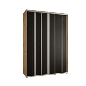 Armoire Davos 6 a portes coulissantes H. 235,2 x L. 170 x P. 60 3 portes