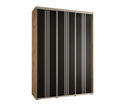 Armoire Davos 6 a portes coulissantes H. 235,2 x L. 180 x P. 45 3 portes