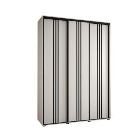 Armoire Davos 6 a portes coulissantes H. 235,2 x L. 180 x P. 45 3 portes