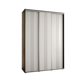 Armoire Davos 6 a portes coulissantes H. 235,2 x L. 180 x P. 45 3 portes