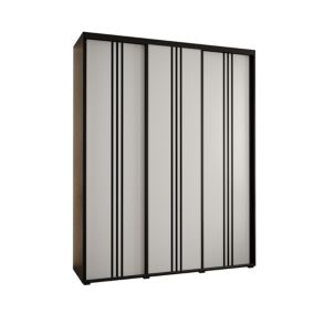 Armoire Davos 6 a portes coulissantes H. 235,2 x L. 190 x P. 45 3 portes