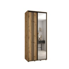 Armoire Davos 7 a portes coulissantes H. 235,2 x L. 100 x P. 45 2 portes