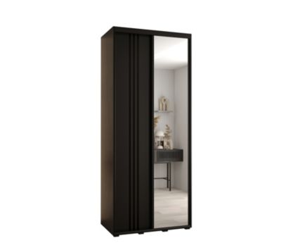 Armoire Davos 7 a portes coulissantes H. 235,2 x L. 100 x P. 45 2 portes