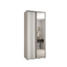 Armoire Davos 7 a portes coulissantes H. 235,2 x L. 100 x P. 60 2 portes