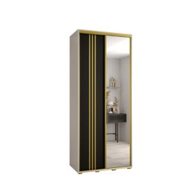 Armoire Davos 7 a portes coulissantes H. 235,2 x L. 110 x P. 45 2 portes