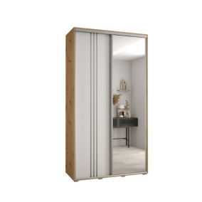 Armoire Davos 7 a portes coulissantes H. 235,2 x L. 130 x P. 45 2 portes