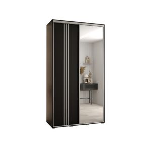 Armoire Davos 7 a portes coulissantes H. 235,2 x L. 130 x P. 45 2 portes