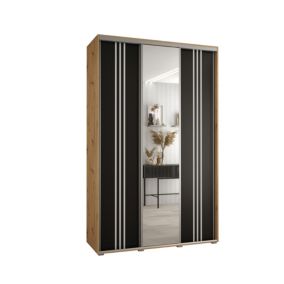 Armoire Davos 7 a portes coulissantes H. 235,2 x L. 150 x P. 45 3 portes