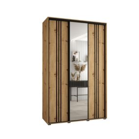 Armoire Davos 7 a portes coulissantes H. 235,2 x L. 150 x P. 45 3 portes