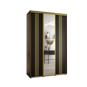 Armoire Davos 7 a portes coulissantes H. 235,2 x L. 160 x P. 60 3 portes