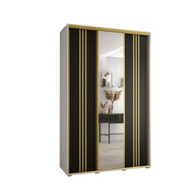 Armoire Davos 7 a portes coulissantes H. 235,2 x L. 160 x P. 60 3 portes