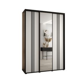 Armoire Davos 7 a portes coulissantes H. 235,2 x L. 170 x P. 60 3 portes