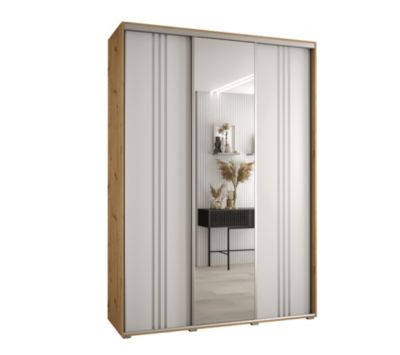Armoire Davos 7 a portes coulissantes H. 235,2 x L. 180 x P. 45 3 portes