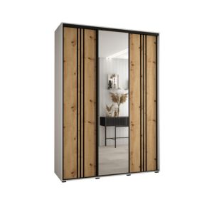 Armoire Davos 7 a portes coulissantes H. 235,2 x L. 180 x P. 45 3 portes