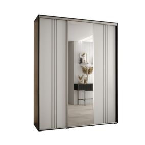 Armoire Davos 7 a portes coulissantes H. 235,2 x L. 190 x P. 45 3 portes