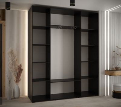 Armoire Davos 7 a portes coulissantes H. 235,2 x L. 190 x P. 45 3 portes