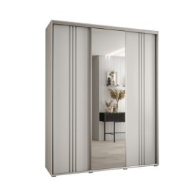 Armoire Davos 7 a portes coulissantes H. 235,2 x L. 190 x P. 60 3 portes