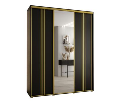 Armoire Davos 7 a portes coulissantes H. 235,2 x L. 190 x P. 60 3 portes