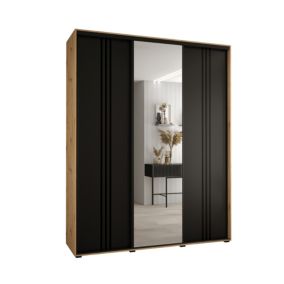 Armoire Davos 7 a portes coulissantes H. 235,2 x L. 200 x P. 45 3 portes