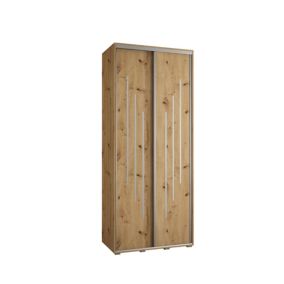 Armoire Davos 8 a portes coulissantes H. 235,2 x L. 100 x P. 45 2 portes