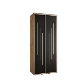 Armoire Davos 8 a portes coulissantes H. 235,2 x L. 100 x P. 45 2 portes