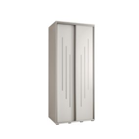 Armoire Davos 8 a portes coulissantes H. 235,2 x L. 100 x P. 45 2 portes