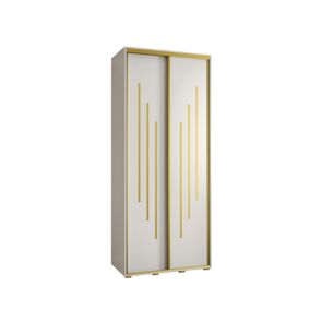 Armoire Davos 8 a portes coulissantes H. 235,2 x L. 100 x P. 45 2 portes