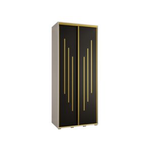 Armoire Davos 8 a portes coulissantes H. 235,2 x L. 100 x P. 45 2 portes