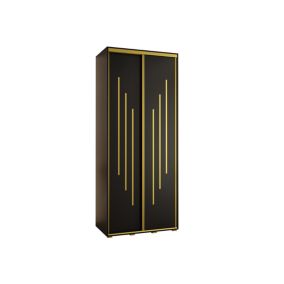 Armoire Davos 8 a portes coulissantes H. 235,2 x L. 100 x P. 45 2 portes