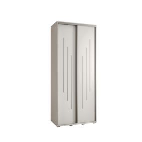 Armoire Davos 8 a portes coulissantes H. 235,2 x L. 100 x P. 60 2 portes