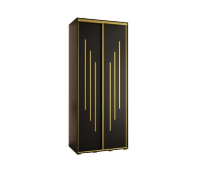 Armoire Davos 8 a portes coulissantes H. 235,2 x L. 110 x P. 45 2 portes