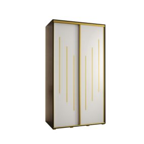 Armoire Davos 8 a portes coulissantes H. 235,2 x L. 130 x P. 60 2 portes