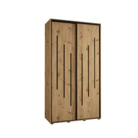 Armoire Davos 8 a portes coulissantes H. 235,2 x L. 140 x P. 45 2 portes