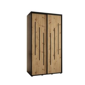 Armoire Davos 8 a portes coulissantes H. 235,2 x L. 140 x P. 45 2 portes