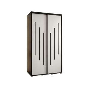 Armoire Davos 8 a portes coulissantes H. 235,2 x L. 140 x P. 45 2 portes