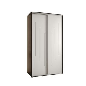 Armoire Davos 8 a portes coulissantes H. 235,2 x L. 140 x P. 45 2 portes