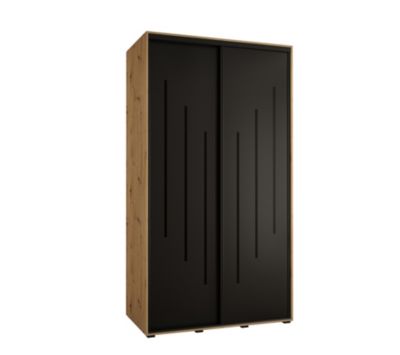 Armoire Davos 8 a portes coulissantes H. 235,2 x L. 140 x P. 60 2 portes
