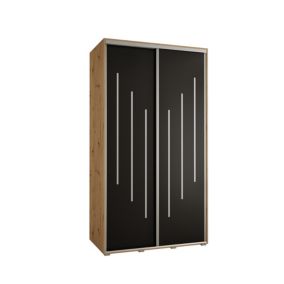 Armoire Davos 8 a portes coulissantes H. 235,2 x L. 140 x P. 60 2 portes