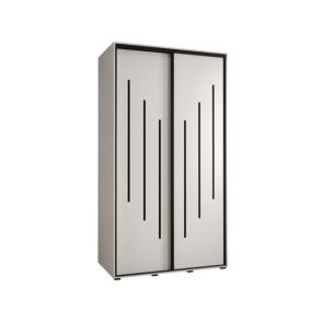 Armoire Davos 8 a portes coulissantes H. 235,2 x L. 140 x P. 60 2 portes