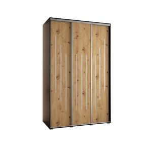 Armoire Davos 8 a portes coulissantes H. 235,2 x L. 150 x P. 45 3 portes